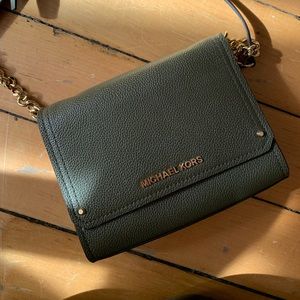 Micheal Kors crossbody bag - gold hardware